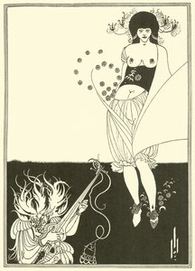 The Stomach Dance by Aubrey Beardsley