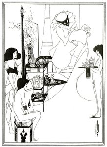 The Toilette of Salome, c.1894 by Aubrey Beardsley
