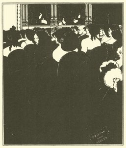 The Wagnerites by Aubrey Beardsley