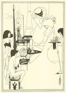 The Toilette of Salome by Aubrey Beardsley