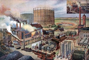 Gas Plant, c1880