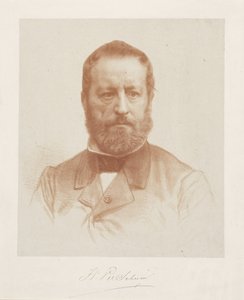 Portrait of Artist Wouter Verschuur by August Allebe