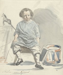 Study After Gerard by August Allebe