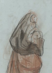 Woman Looking Upwards