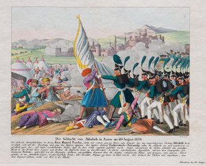 The Storming of the Akhaltsikhe Fortress on August 27 by August Friedrich Andreas Campe
