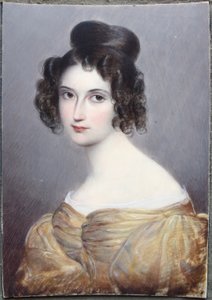 Miniature, Unknown Lady 1, Ivory