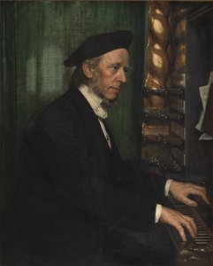Organist in Roskilde, Professor Hans Matthison-Hansen, the Artist
