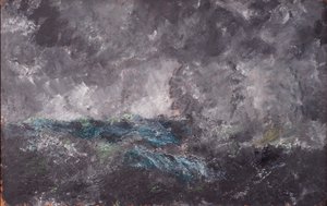 Storm in the Skerries. "The Flying Dutchman" by August Johan Strindberg