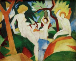 Bathing Women by August Macke
