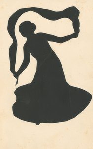 Woman with Ribbon by August Macke
