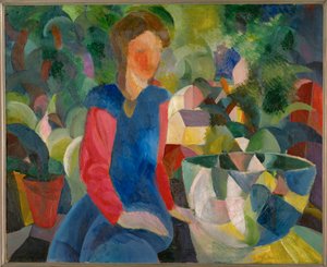 Girl with Fish Bowl