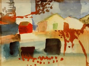 Houses by August Macke