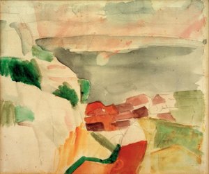 Landscape from Lake Murten