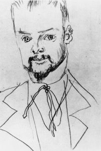 Paul Klee / Drawing by A. Macke