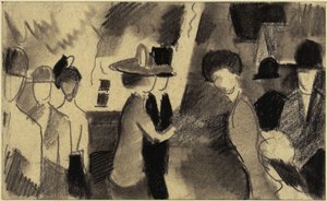 Promenade II by August Macke