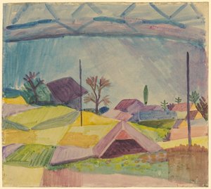 View of Hilterfingen by August Macke