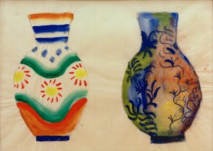 Two Belly Vases