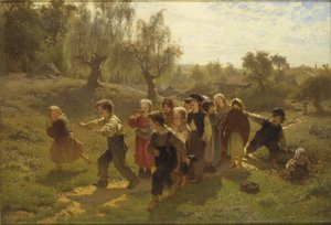 The Game by August Malmström