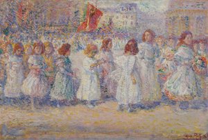 Corpus Christi Procession by August Roth