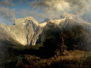 Limestone Mountain Landscape