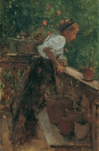 Peasant Girl on the Balcony