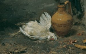 Still Life with Dead Chicken and Jug