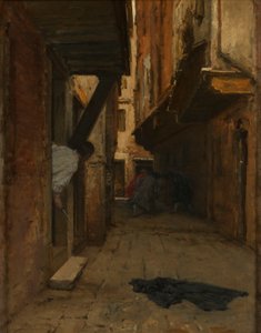 Street Fight in a Venetian Alley