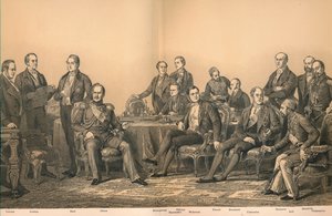 The Congress of Paris in 1856