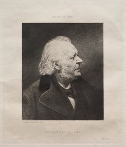 Honoré Daumier by Auguste Boulard