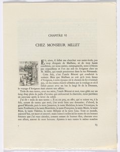 Frédéric Mistral: Memoirs and Stories by Frédéric Mistral: woman and man on horse (page 65)