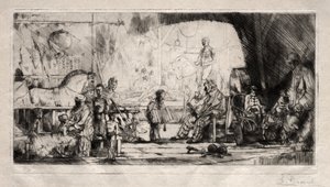 The Pinder Circus by Auguste Brouet