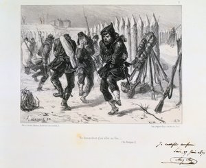 Siege of Paris, Franco-Prussian War by Auguste Bry