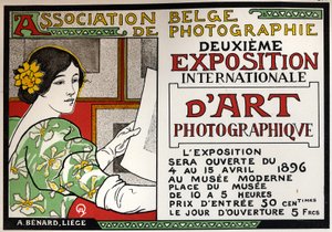 Photographic art exhibition at the Musee Moderne, Brussels by Auguste Donnay