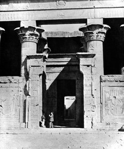 Temple Edfu, Egypt by Auguste Edouard Mariette