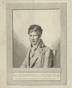 Portrait of Alexander von Humboldt, 1805 by Auguste Gaspard Louis Desnoyers