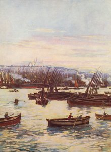 The Golden Horn, Turkey by Auguste Gerardin