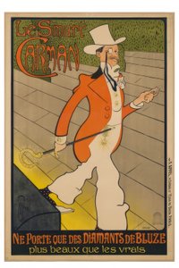 The Smart Carman Only Wears Bluze Diamonds More Beautiful Than the Real Ones by Auguste Jean Baptiste Roubille