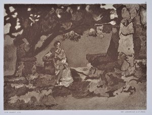 The Woman at the Well by Auguste Lauzet