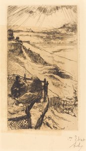 American Quarries, near Paris by Auguste Lepere