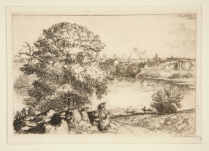 Angers, l by Auguste Lepere