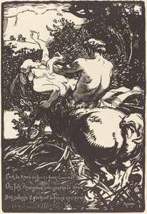 Centaur by Auguste Lepere