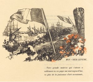 Dedication Page by Auguste Lepere