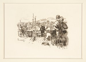 Gardening by Auguste Lepere