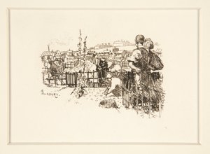Gardening by Auguste Lepere