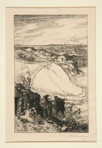 At Gentilly by Auguste Lepere