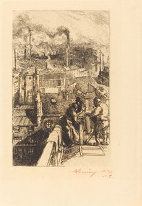 Gobelins Quarter by Auguste Lepere