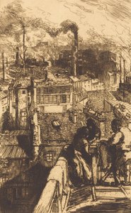 Gobelins Quarter by Auguste Lepere