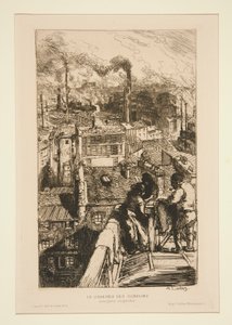 The Goblin Quarter by Auguste Lepere