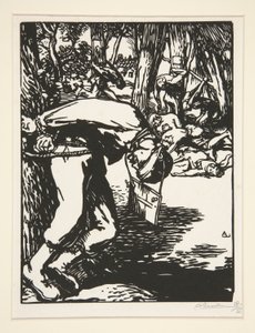Sharpshooters, from The War of 1914, First Series, No. 11 by Auguste Lepere