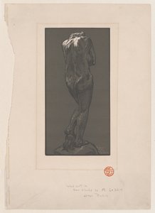 Nude Statue, Seen from Behind